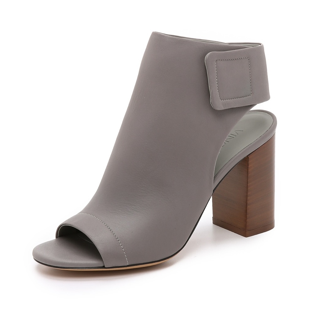 Vince Faye open toe booties